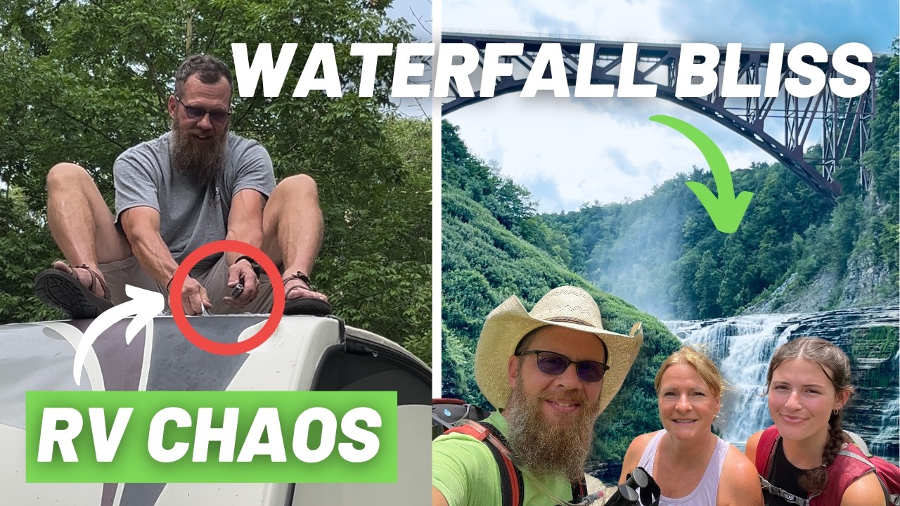 Voted Best State Park in America! / RV Roof Repair on the Go!