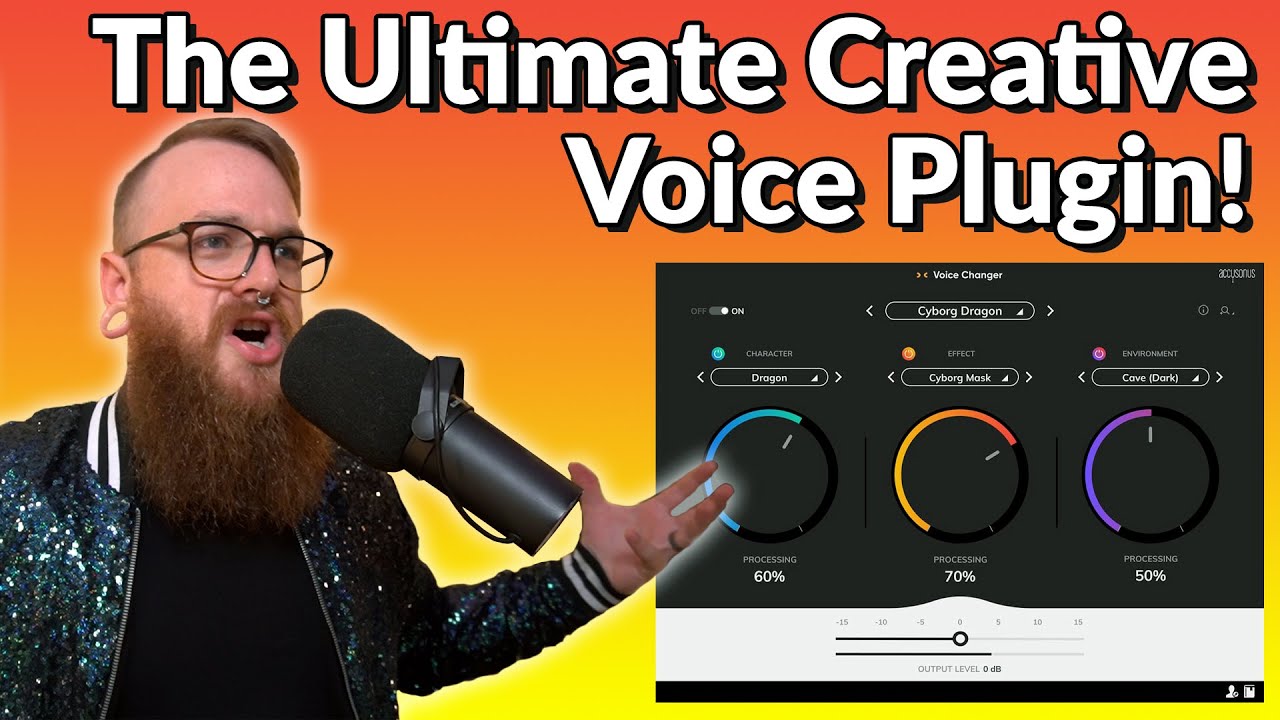 Voice Changer, Unboxing and Demo'ing the New Vocal Effect Plugin by Accusonus