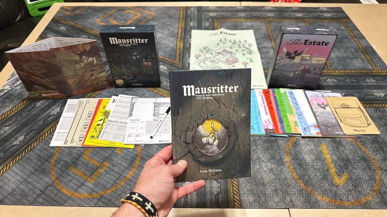 MausRitter is the Best TTRPG Setting for young Kids and Family games.