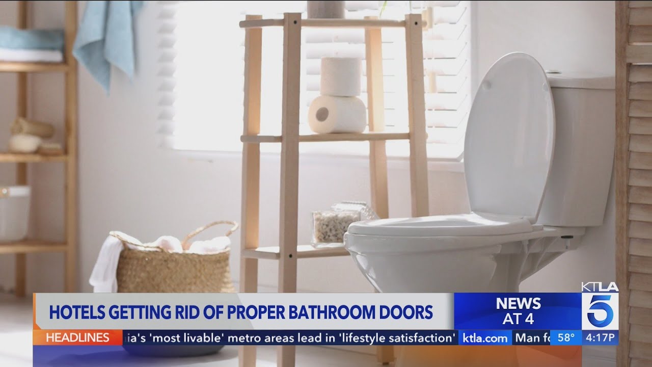 Why are hotels getting rid of bathroom doors?
