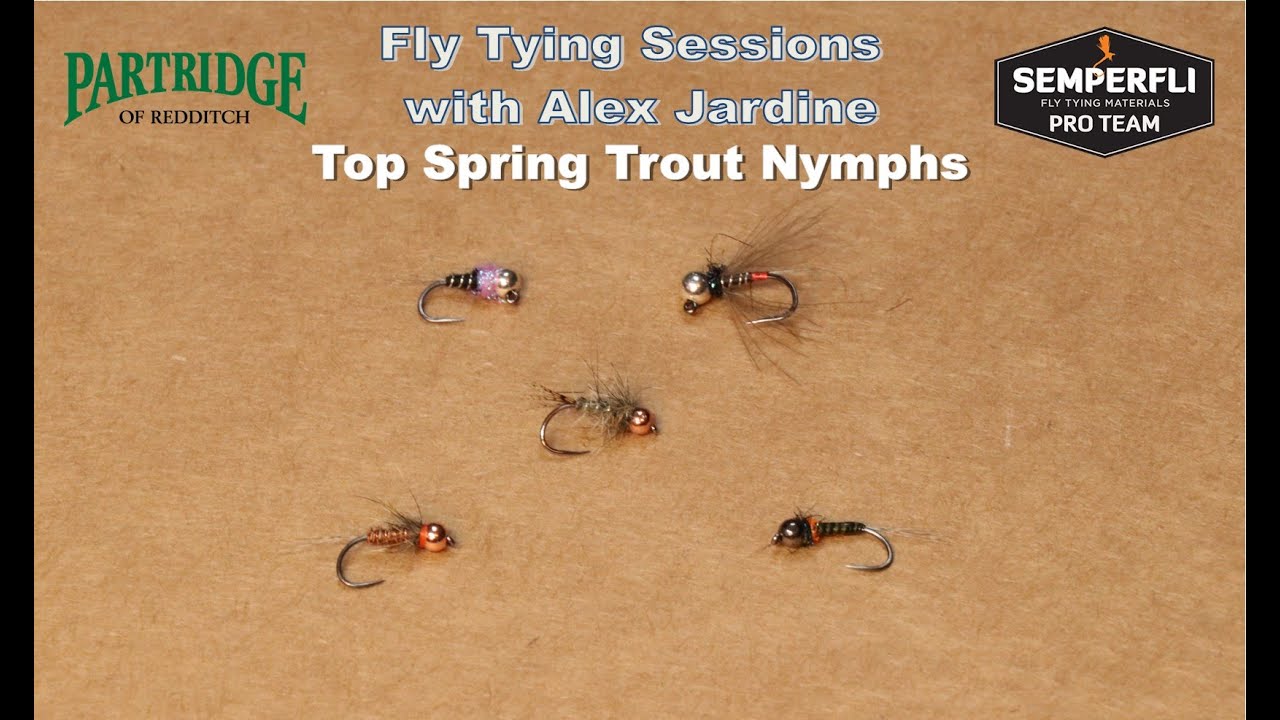 Fly Tying Sessions with Alex Jardine: Top Spring Trout Nymphs