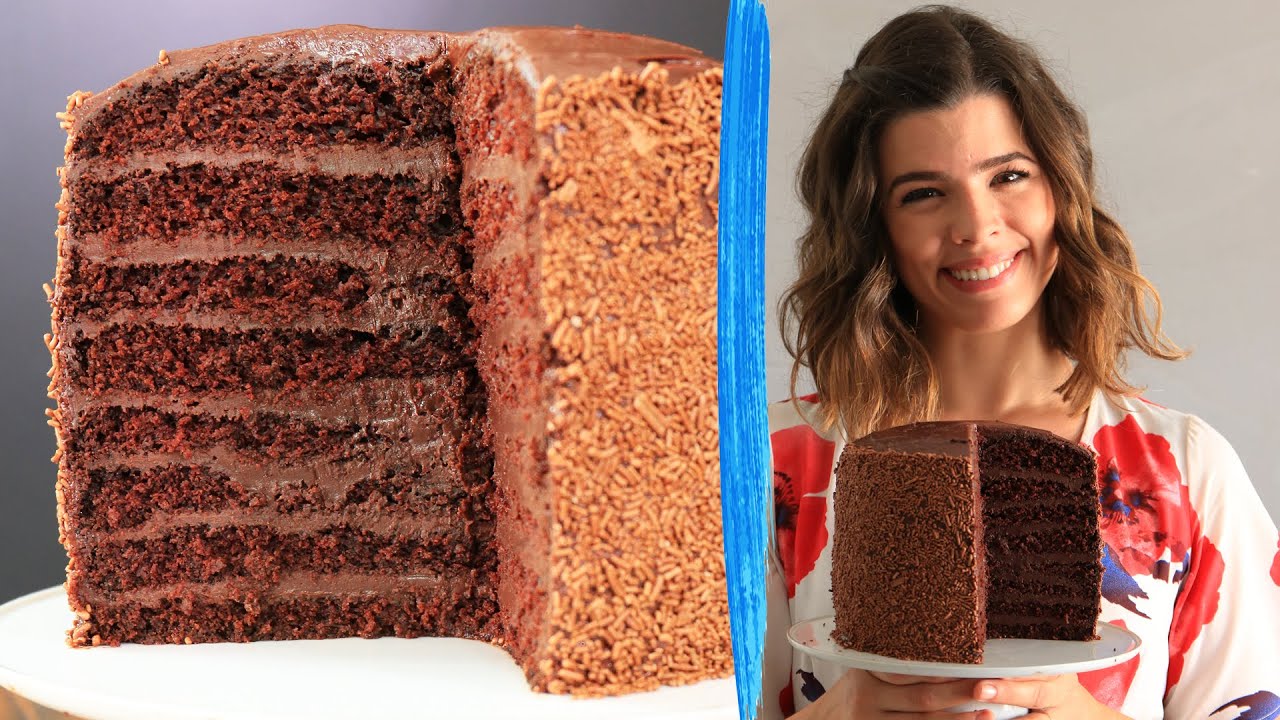 BOLO DE CHOCOLATE COM VÁRIAS CAMADAS - Semana da Gula #1  | TPM, pra que te quero?