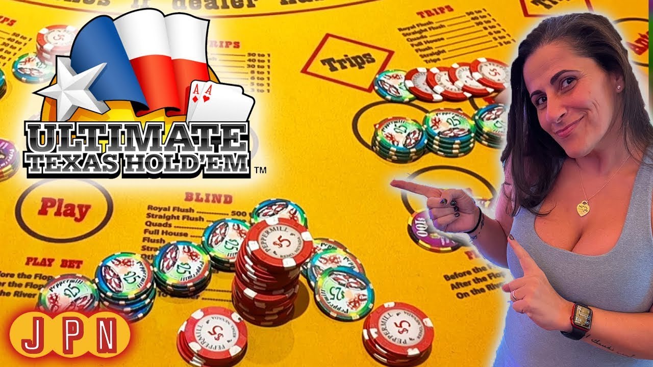 HUGE Ultimate Texas Hold’em Wins on Table Tuesday for the Funzies!