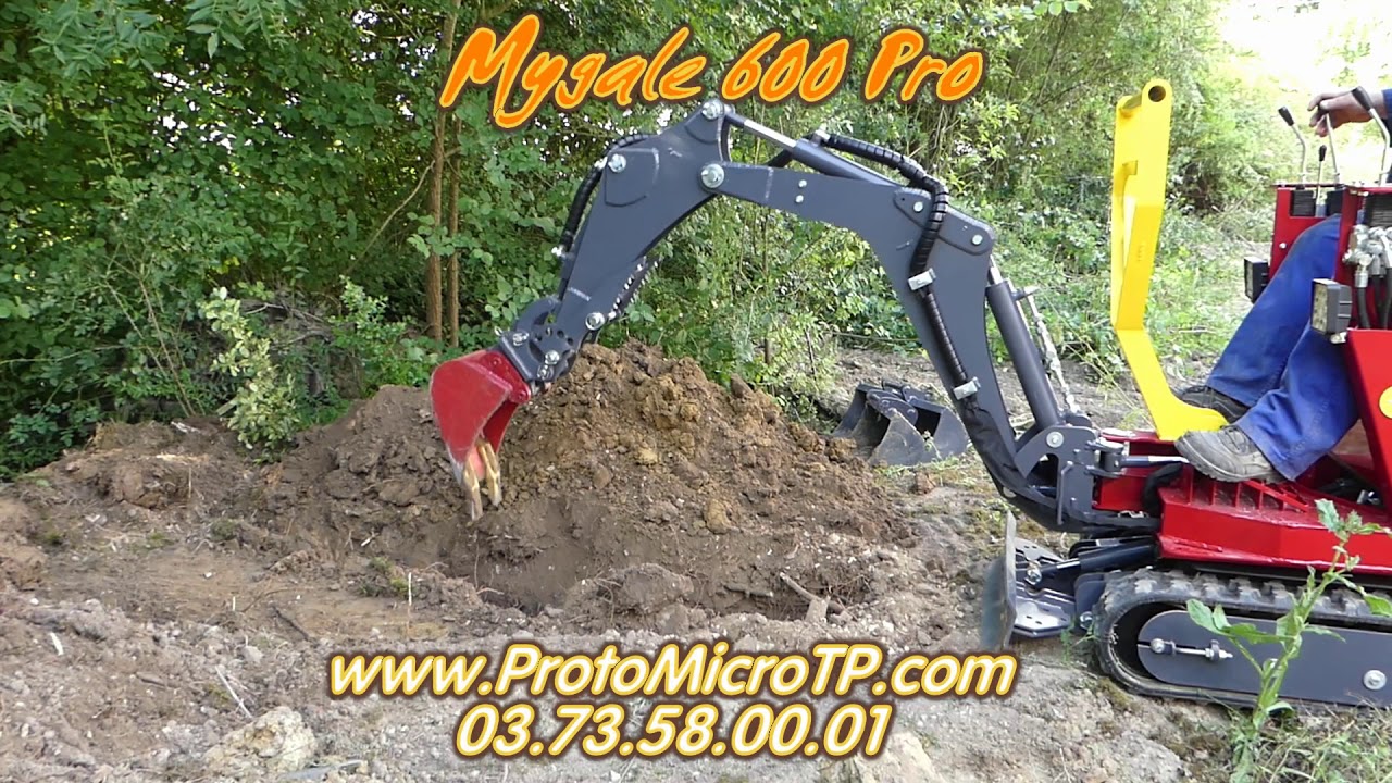 Micro Pelle Mygale 600 Pro ProtoMIcroTP