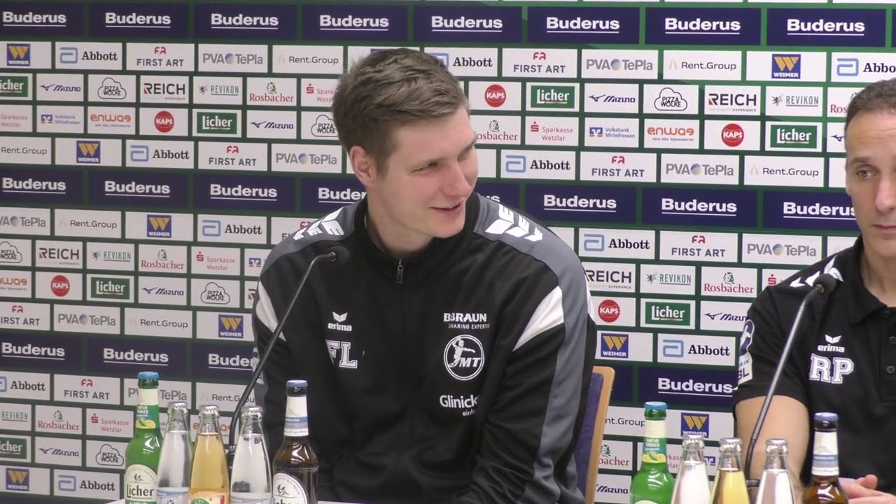 Pressekonferenz HSG Wetzlar vs. MT Melsungen