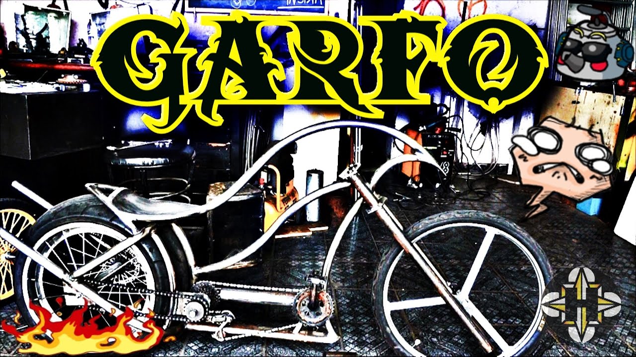 GARFO DA BICICLETA CHOPPER MAIS TOP DO MUNDO!!