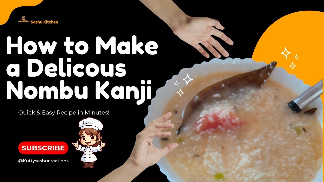 Ramadan Special 🌙 Nombu Kanji Recipe 🍚 Mom style recipe 💌