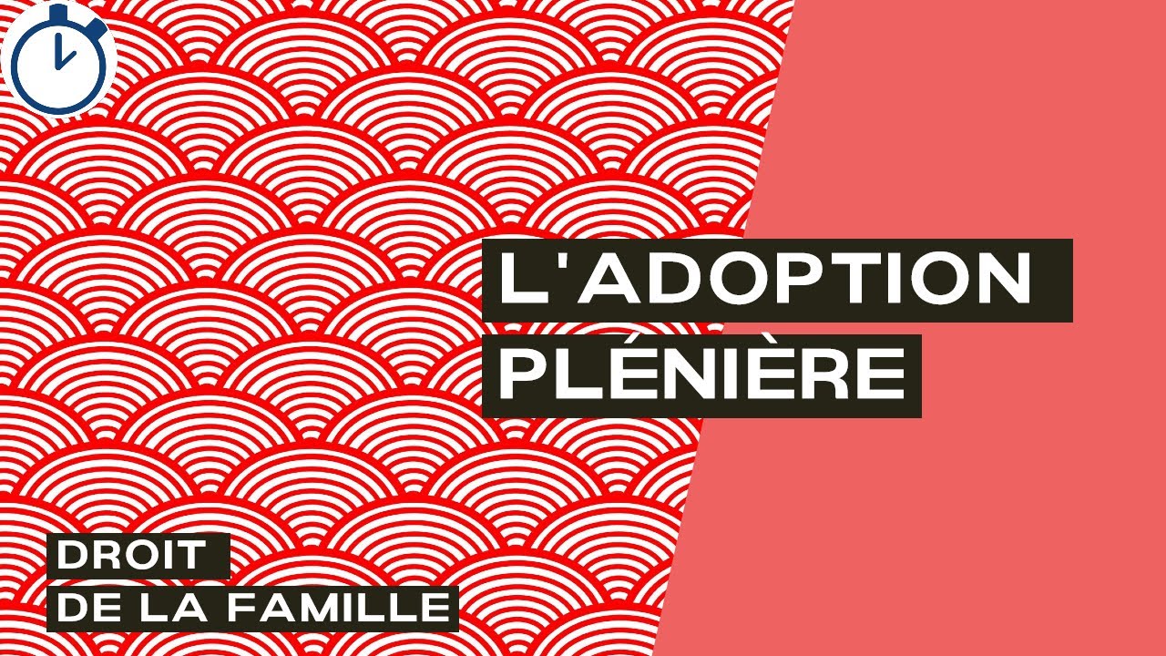 L'Adoption Plénière : [Droit de la Famille]