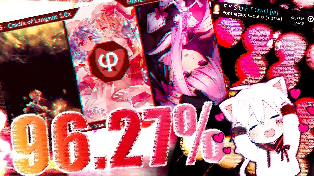 FINALLY CLEAR ON PHI φ! 96.27% 🔥 | Osu!mania 7.03⭐( +CHI DAN 92% )