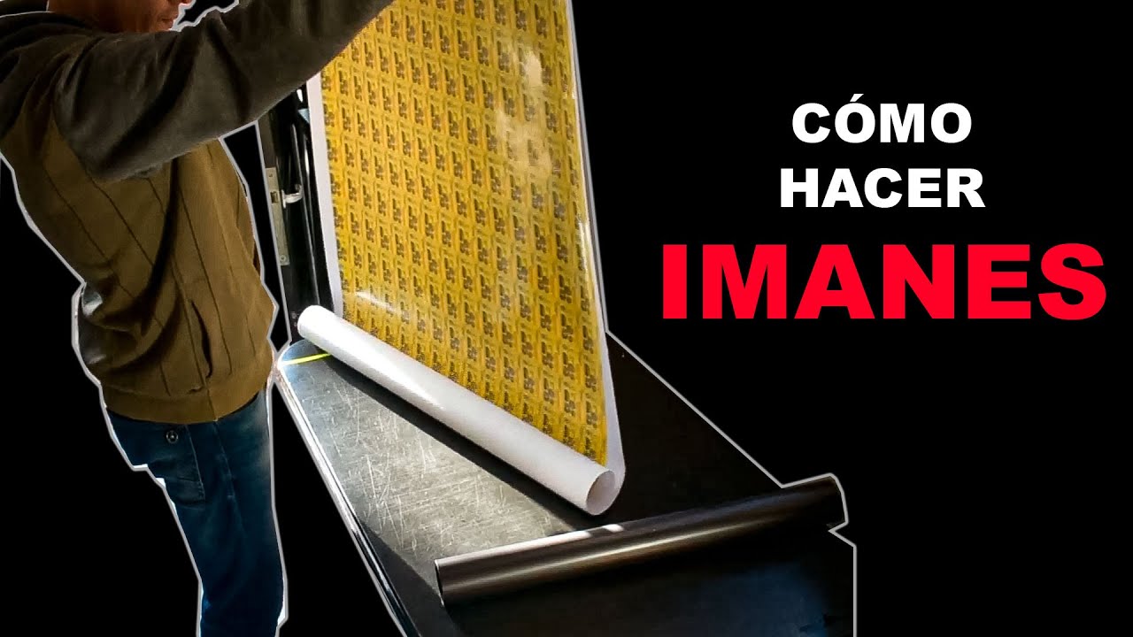 Cómo hacer IMANES PERSONALIZADOS para NEGOCIOS fácil y rápido