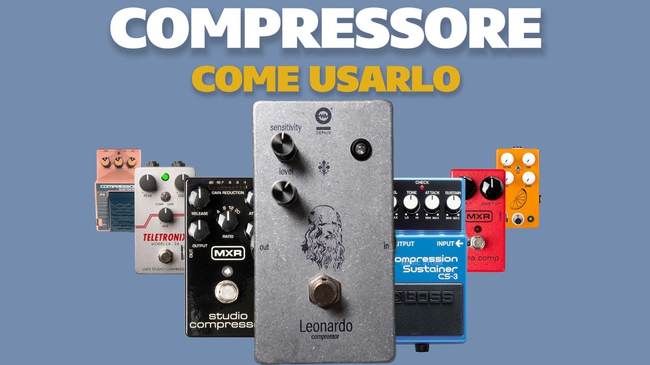 COMPRESSORE: Il video definitivo per capirlo e usarlo come un PRO | Leonardo Compressor by Dophix