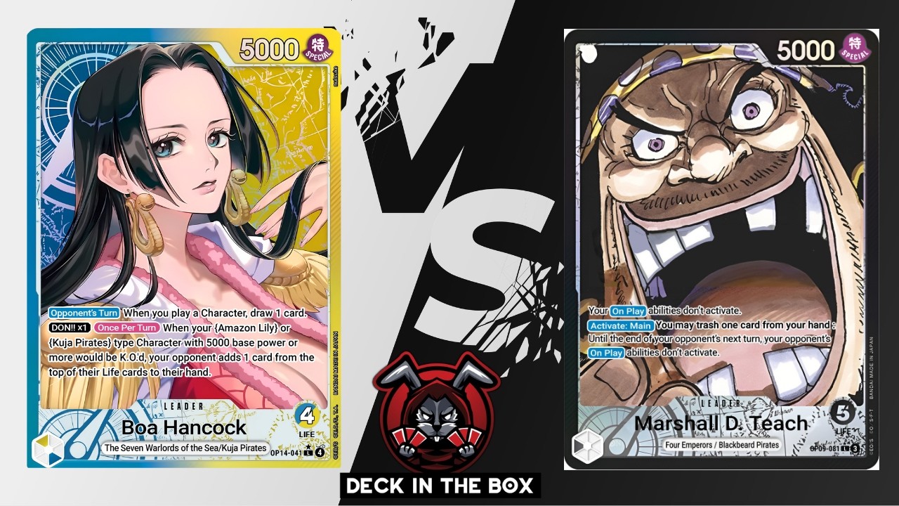 OP14 Локальный турнир по One Piece: Боа Хэнкок против Чёрной Бороды!!