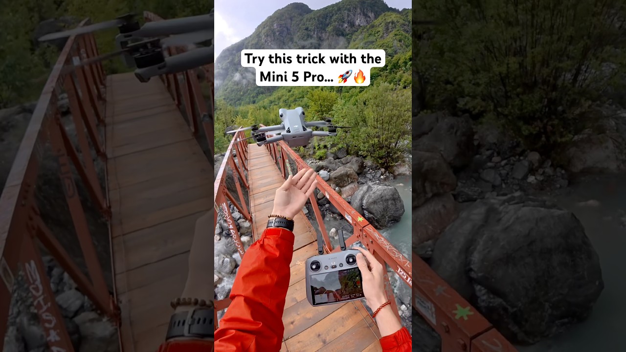 Try this with the Mini 5 Pro 🚀🔥 #drone #djimini5pro #mini5pro #drones #dji