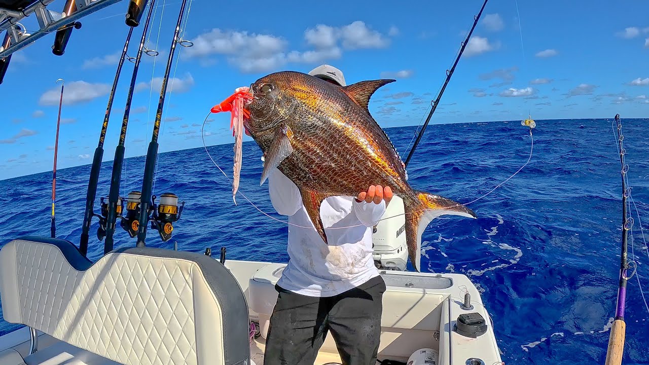 INSANE Swordfishing in Rough Seas! 3 Swords, 1 Pomfret & Big Mahis off Islamorada