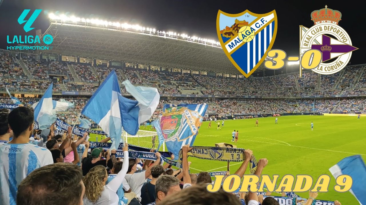EL MÁLAGA VUELVE A LATIR. | VLOG MÁLAGA CF 3-0 REAL CLUB DEPORTIVO | Jornada 9
