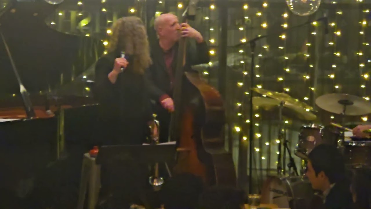 The beautiful voice and Trumpet of Christine Fawson, live @ the Mad Monkfish for Valentine's Day
