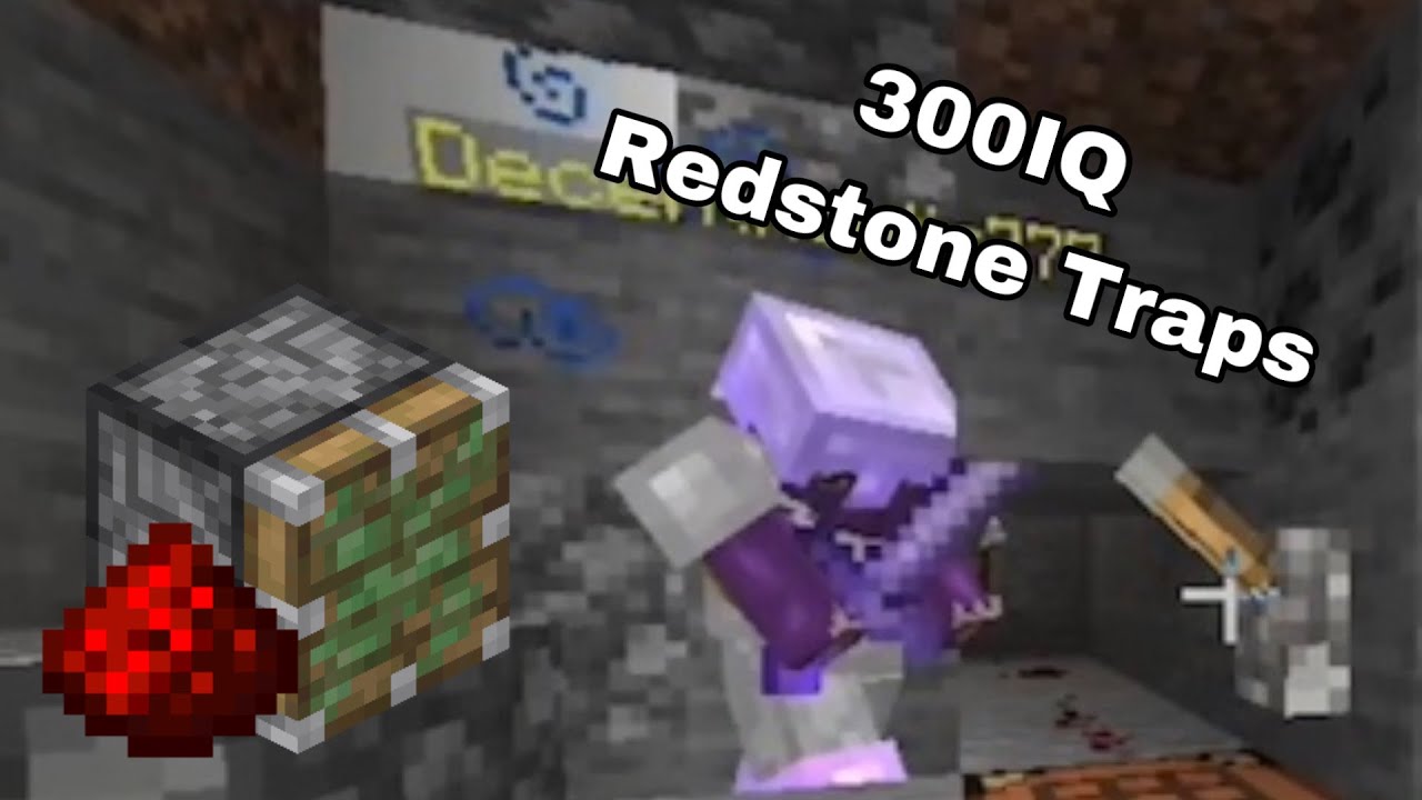 Minecraft Redstone Traps! | Cubecraft Skywars