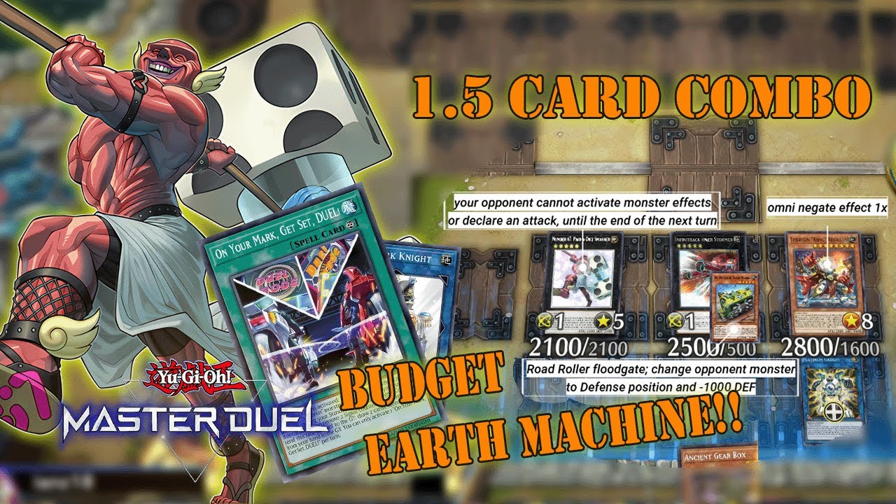 BUDGET EARTH MACHINE, 1.5 Card Combo | Yu Gi Oh! Master Duel