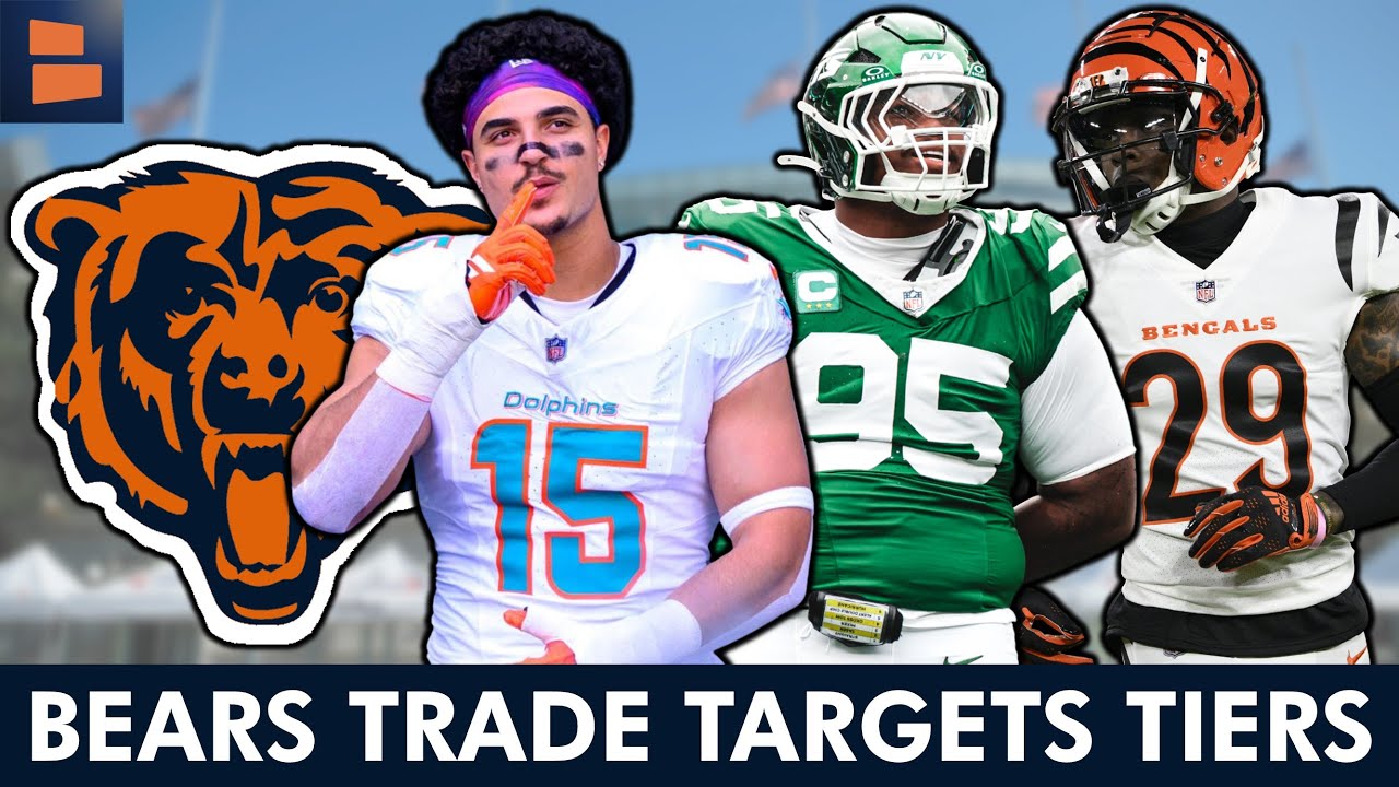 Top 15 Chicago Bears Trade Targets - Placed Into 3 Tiers