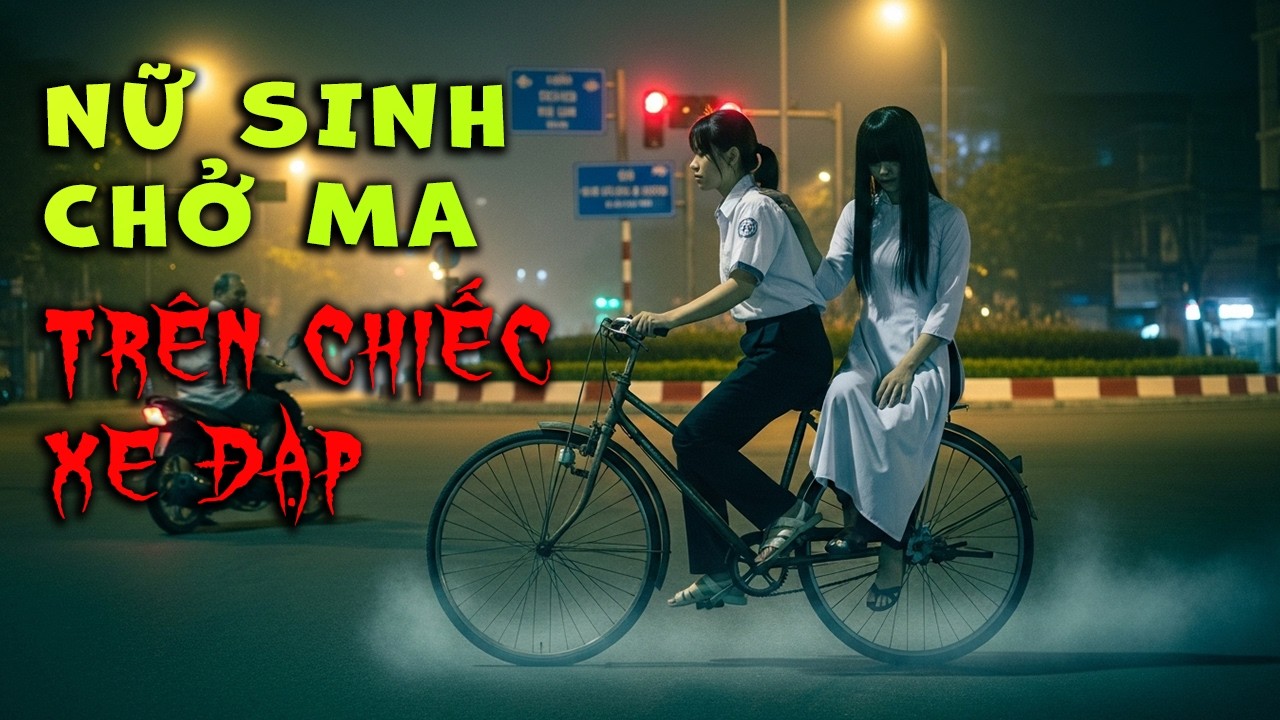 Nữ Sinh Viên Chở Ma Áo Dài Ngồi Sau Xe Đạp Đêm Khuya: Truyện Ma Kinh Dị Sài Gòn