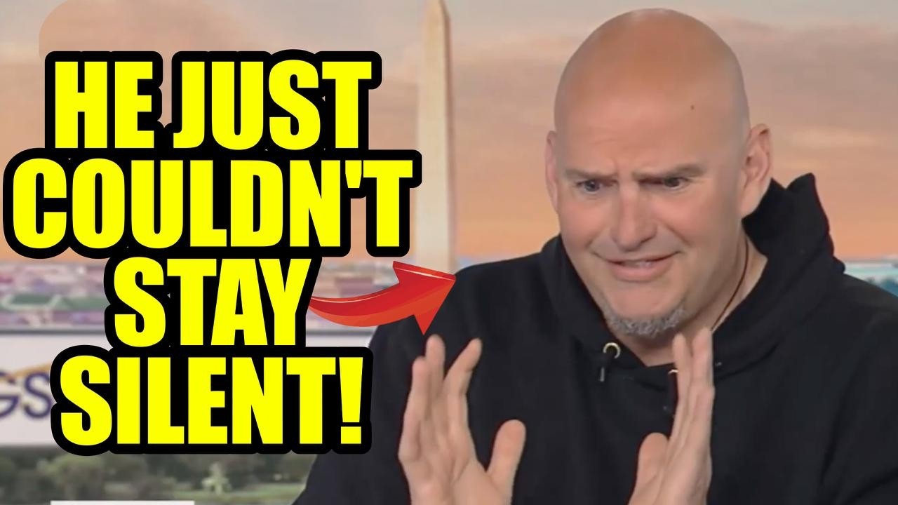 Sen. John Fetterman Just Said What He Called &ldquo;The Quiet Part Aloud&rdquo;