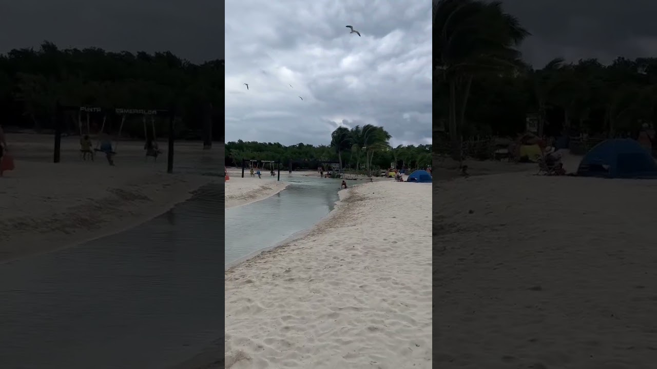 Overcast Beach Day in Mexico