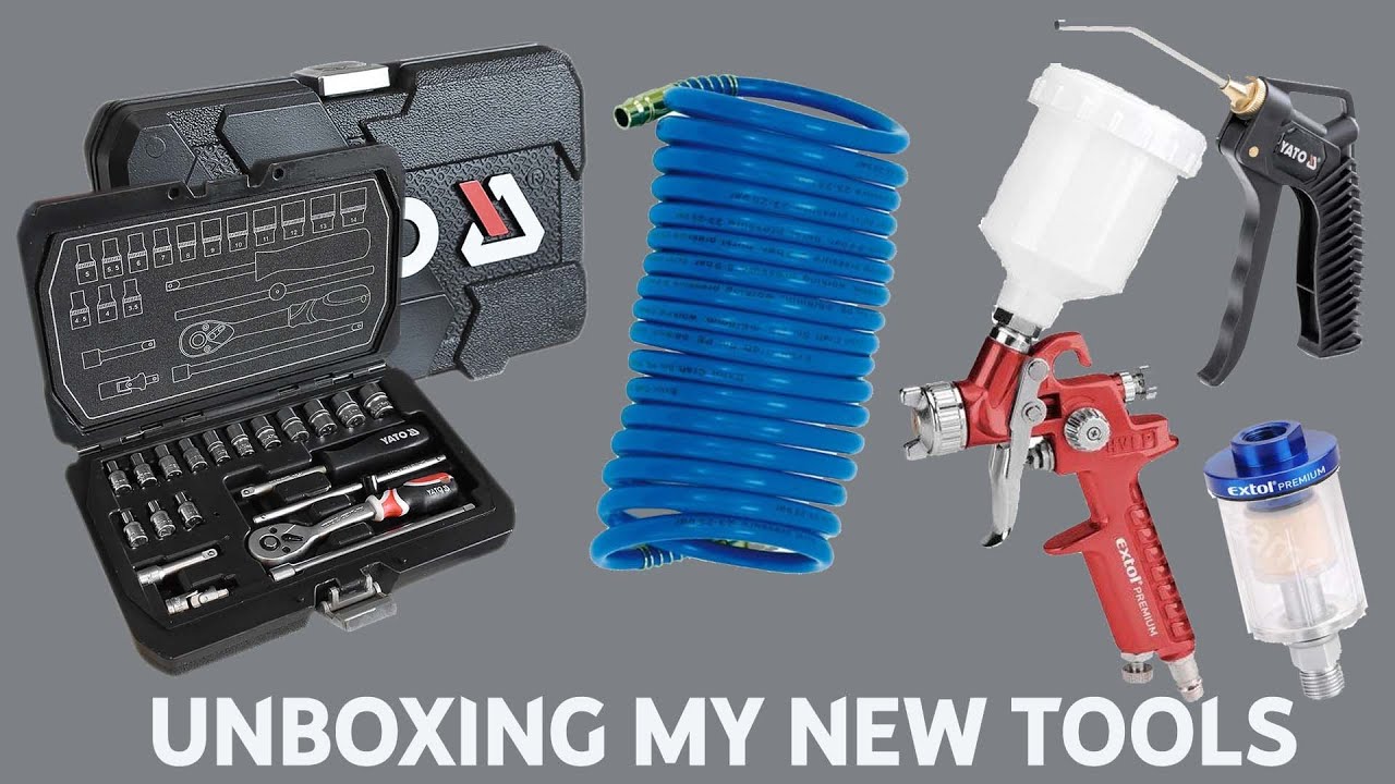 UNBOXING my new Tools / Új szerszámok a műhelyben