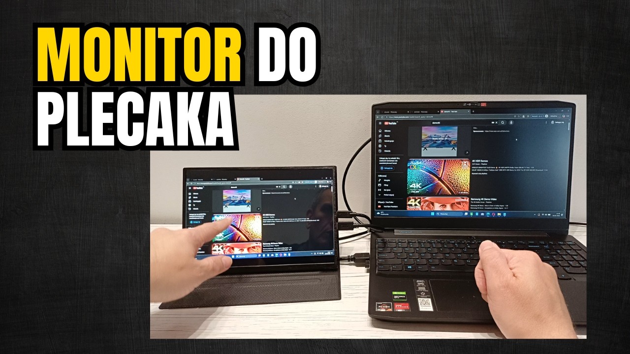 Mały MONITOR do laptopa i konsoli? 🤔 Zeuslap Z10P &ndash; test i opinia