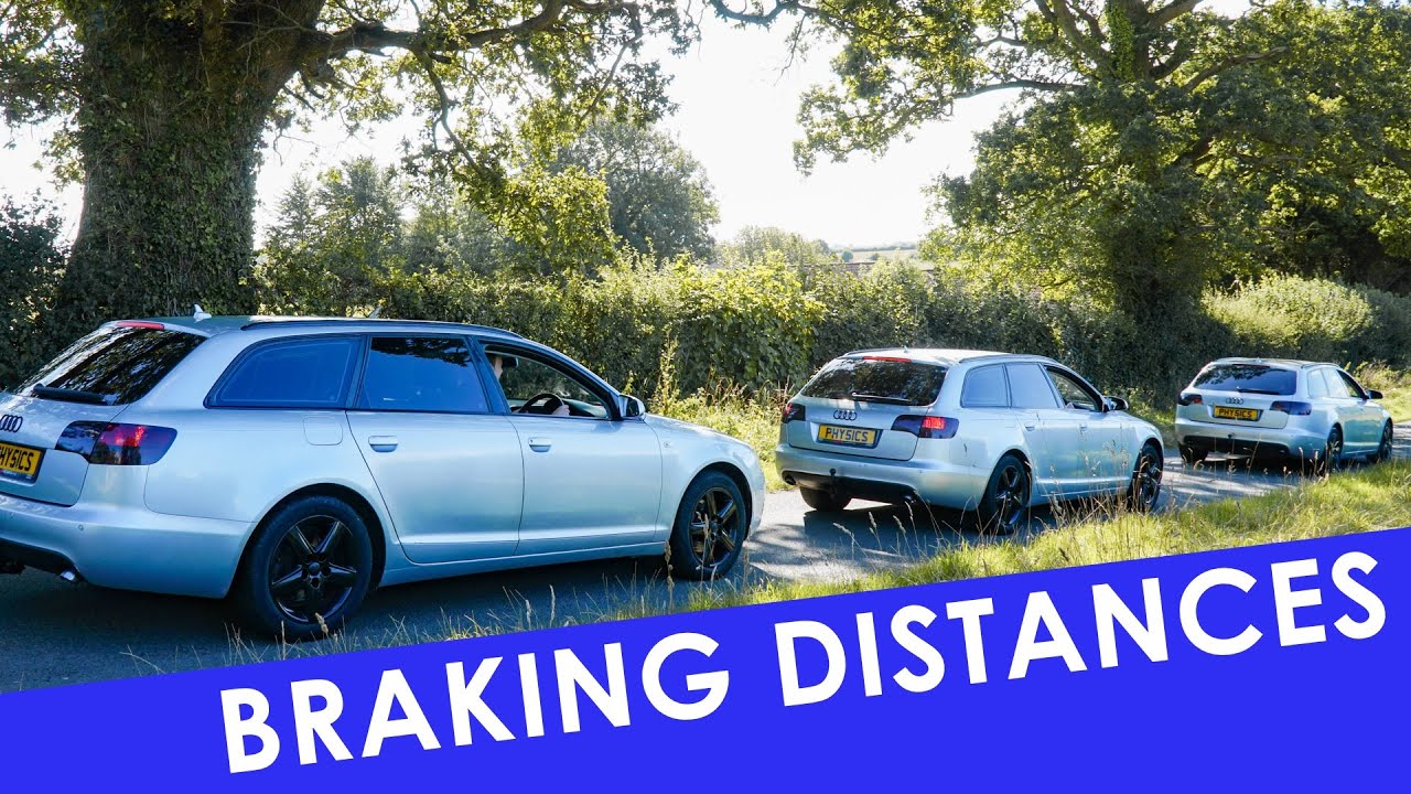 Braking Distance Explained - GCSE and A Level Physics