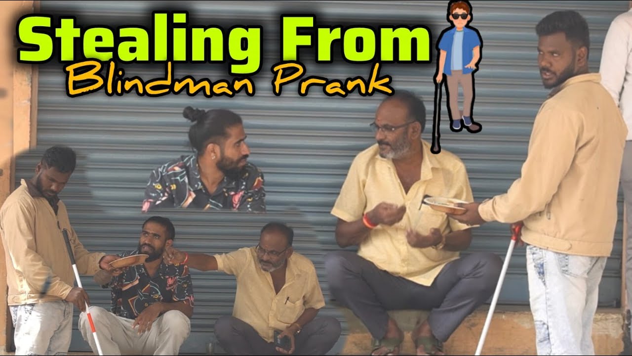 ಕುರುಡನ ಅತ್ರ ಕಳ್ಳತನ ಮಾಡುವ ತಮಾಷೆ 🙄😂 From Blindman Prank🙄😂/ Kannada Prank / Nanu Tharle /