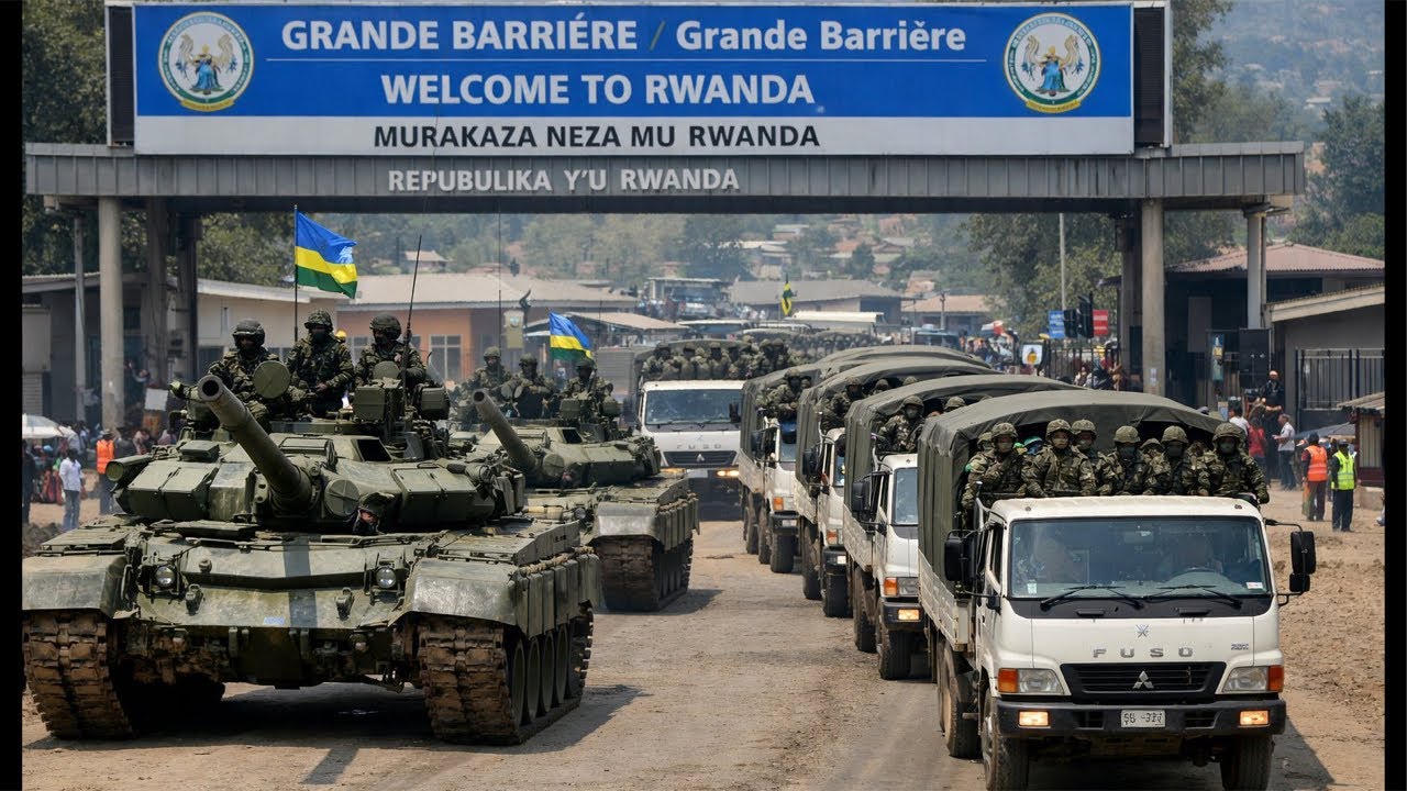 EN DIRECT DE GOMA,DÉBUT DU RETRAIT DE TROUPES RWANDAISE A GOMA ET BUKAVU…