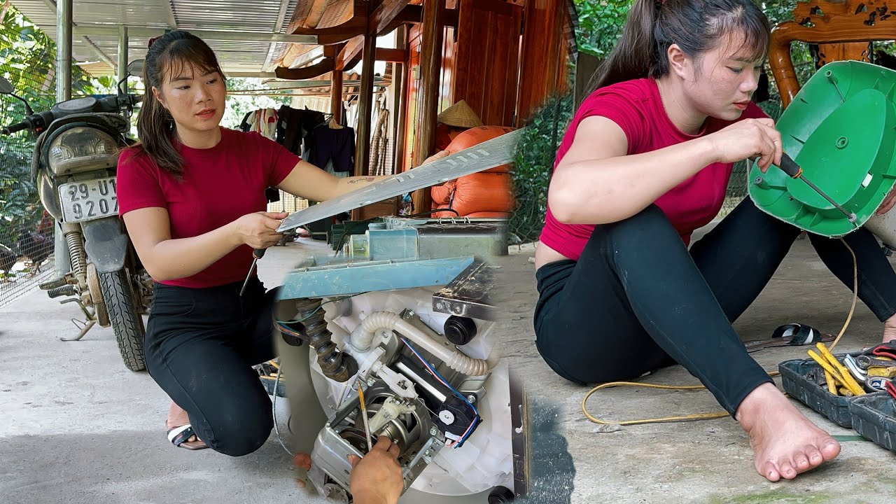 The girl repaired the washing machine but encountered a difficult customer, how will she handle it?