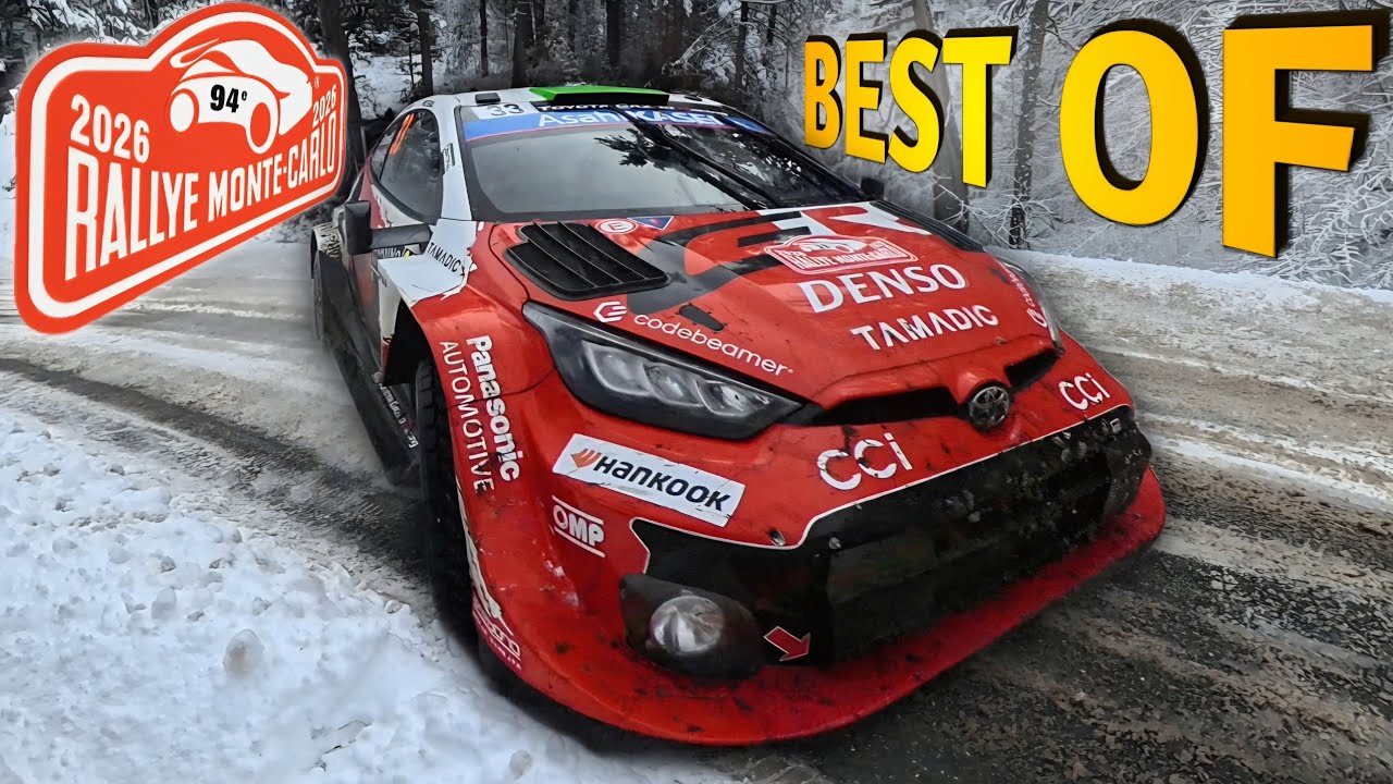 WRC RALLYE MONTE-CARLO 2026 | HIGHLIGHTS