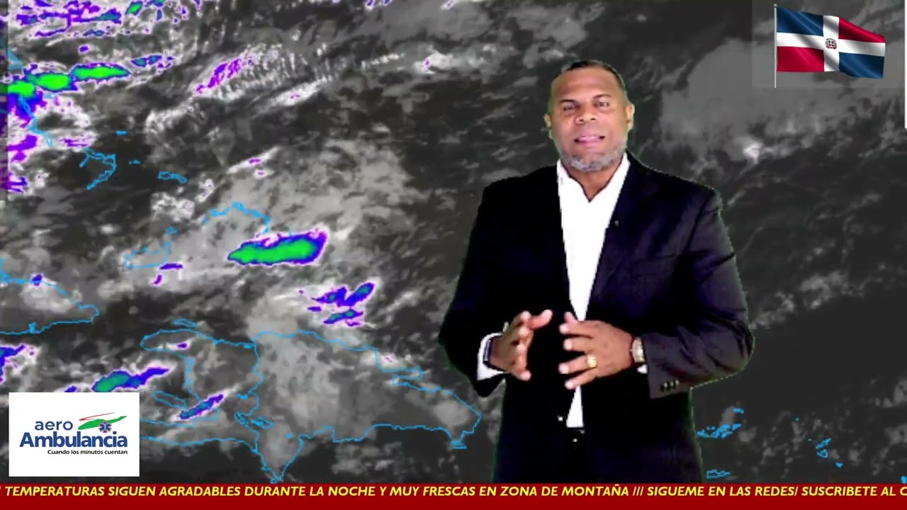 PRONOSTICO DEL TIEMPO 2 DE FEBRERO 2022. VAGUADA SIGUIRA GENERANDO LLUVIAS EN LA REGION CIBAO.