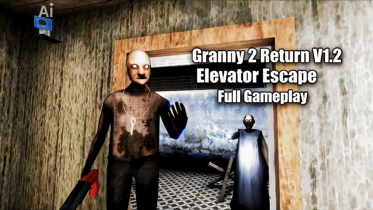 Granny 2 Return V1.2 Elevator Escape Full Gameplay 