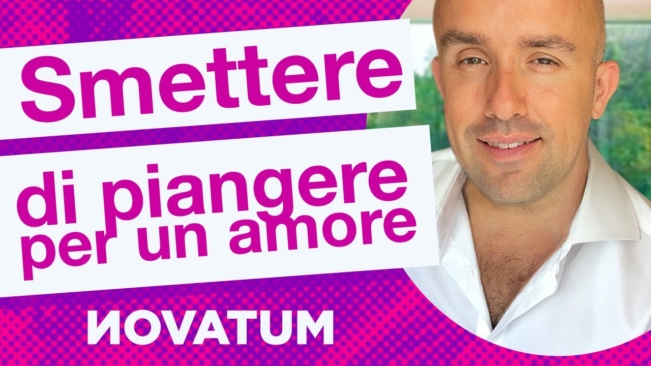 Come smettere di piangere per un amore