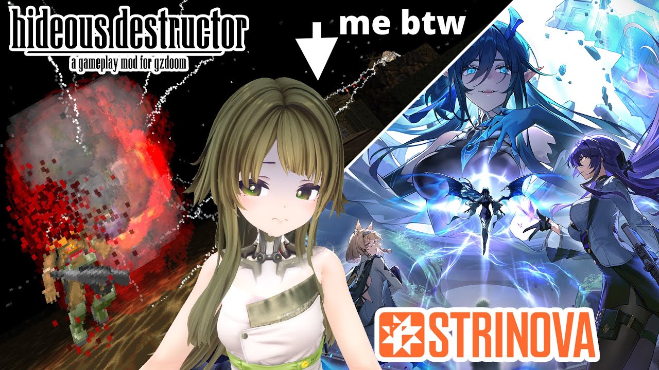 i am a live [Strinova/Doom Hideous Destructor]