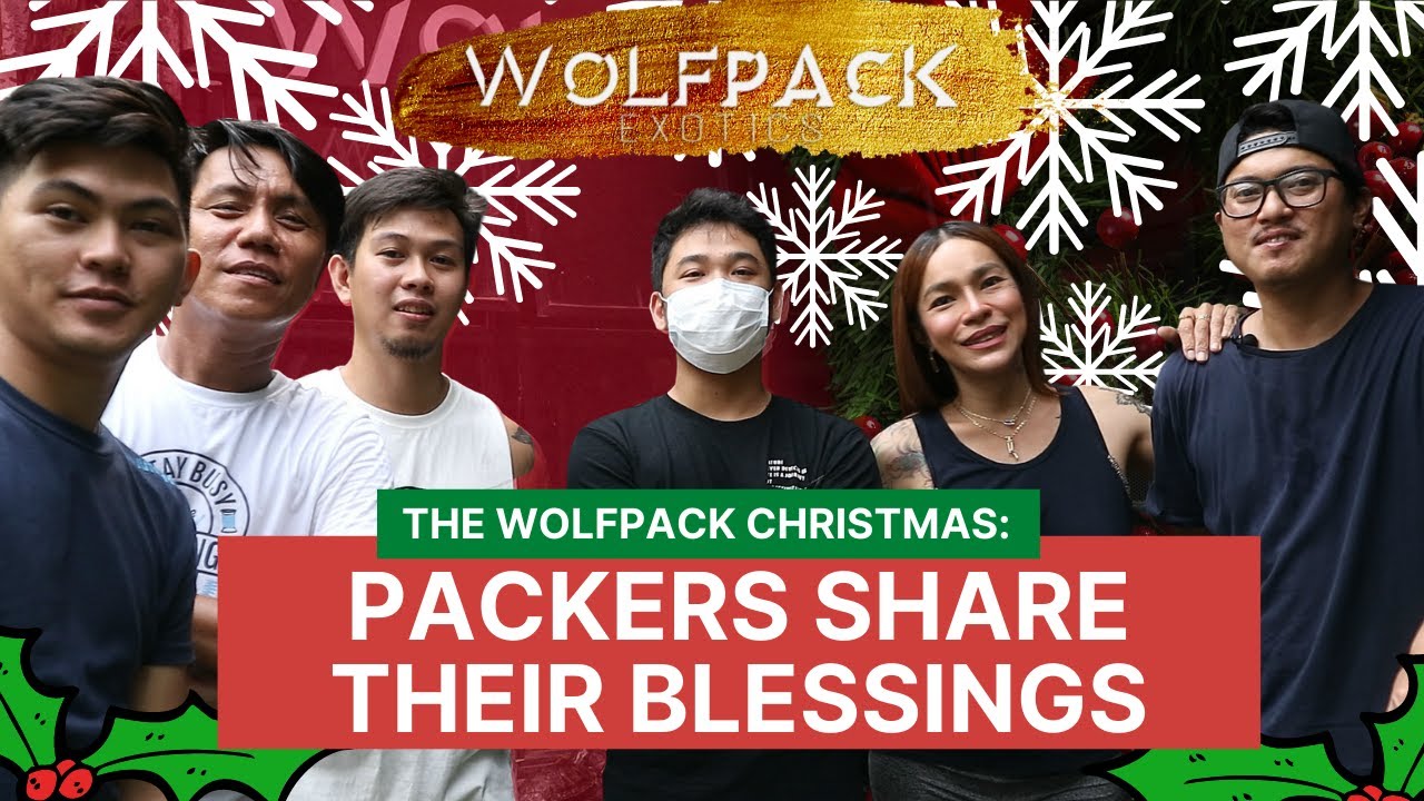 THE WOLFPACK CHRISTMAS: PACKERS SHARE THEIR BLESSINGS | Wolfpack Exotics