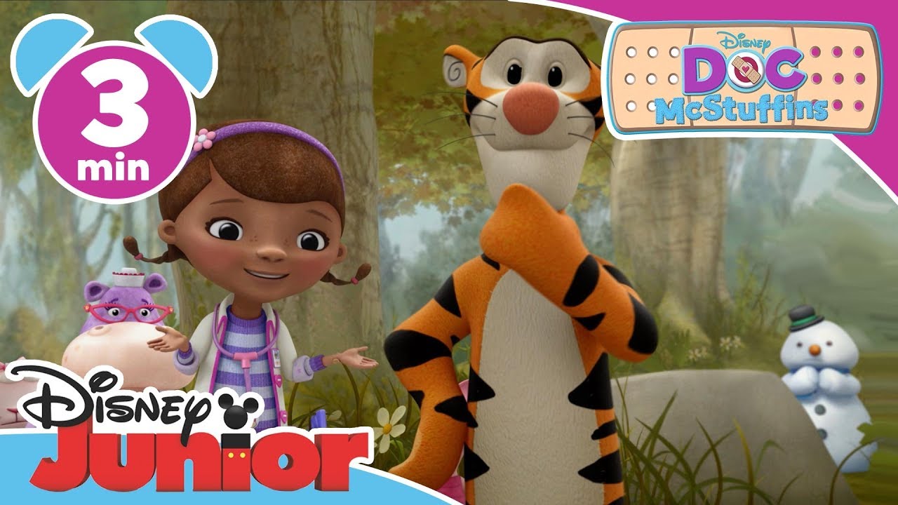 Doc McStuffins & Winnie the Pooh | Get Down Song | @disneykids