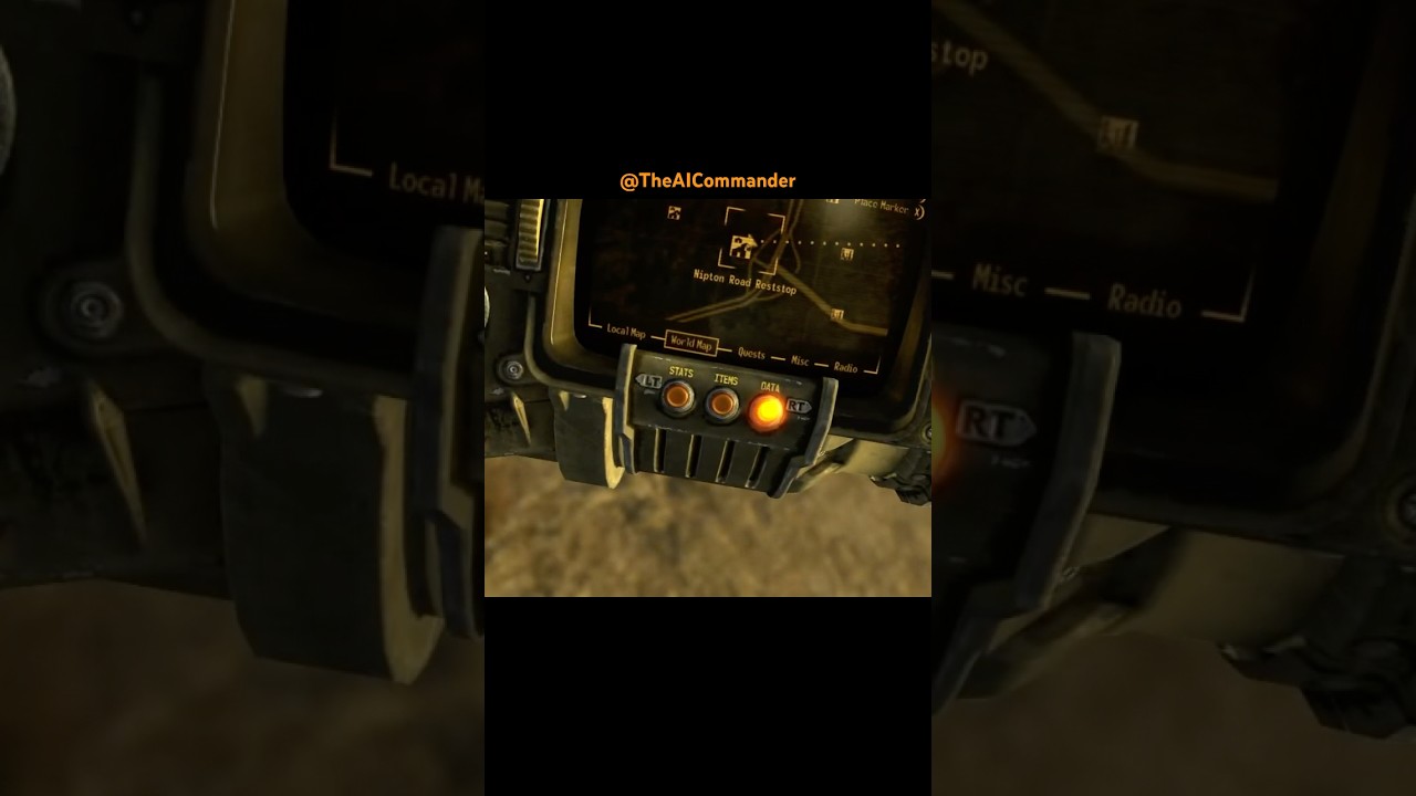 You can use your Pip-Boy whilst being blow up! 💥 #falloutnewvegas