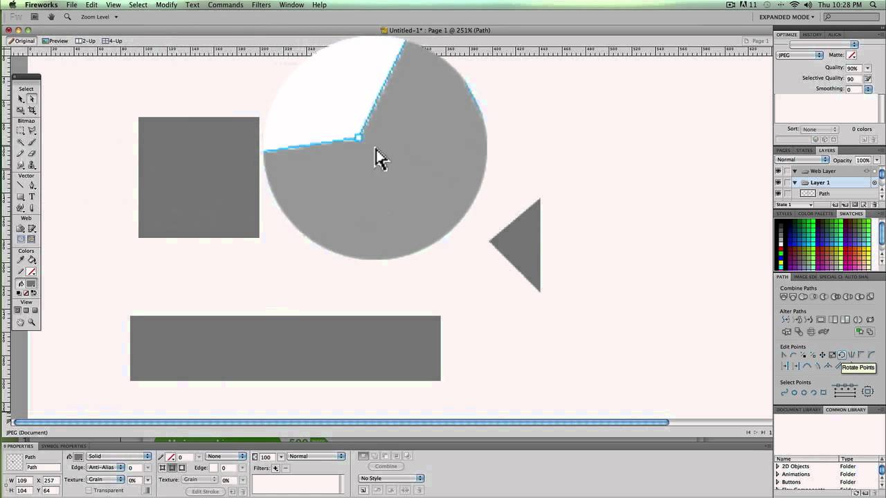 How To Create Rounded Corners (Easily) in Adobe Fireworks