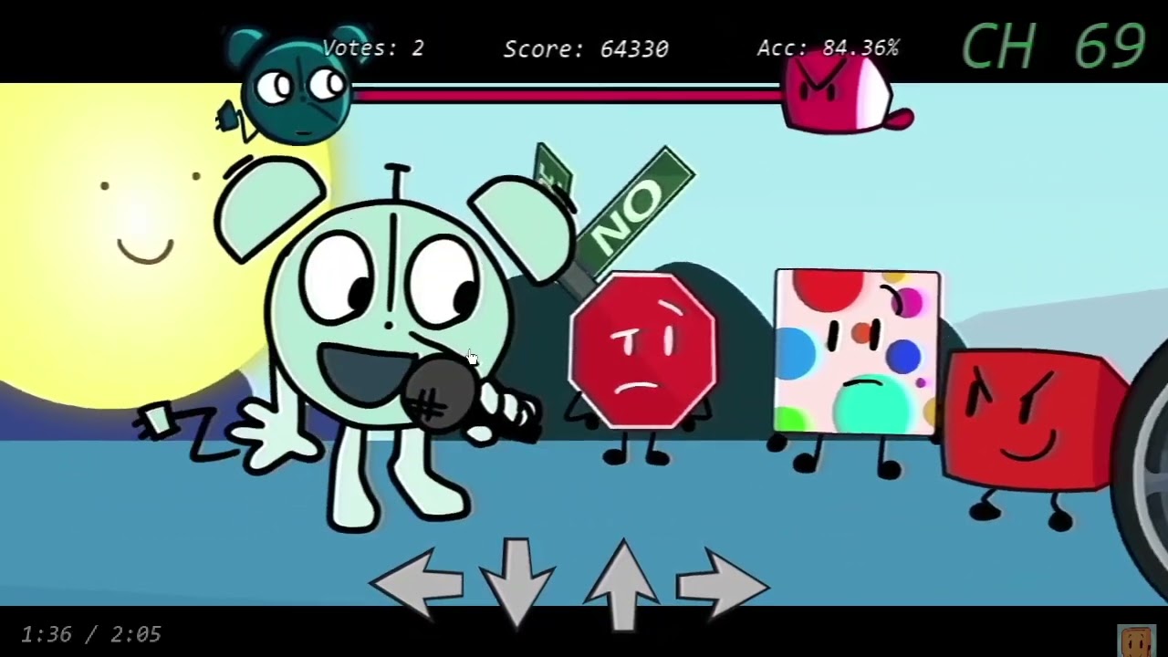 BFDI 26 fnf itft bfdi tpot ab songs!