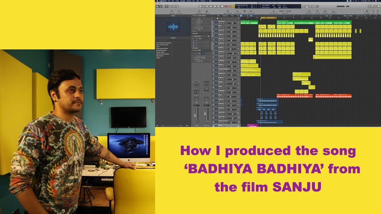 How I produced the song BADHIYA BADHIYA | SANJU | Breakdown #sanju #badhiyabadhiya