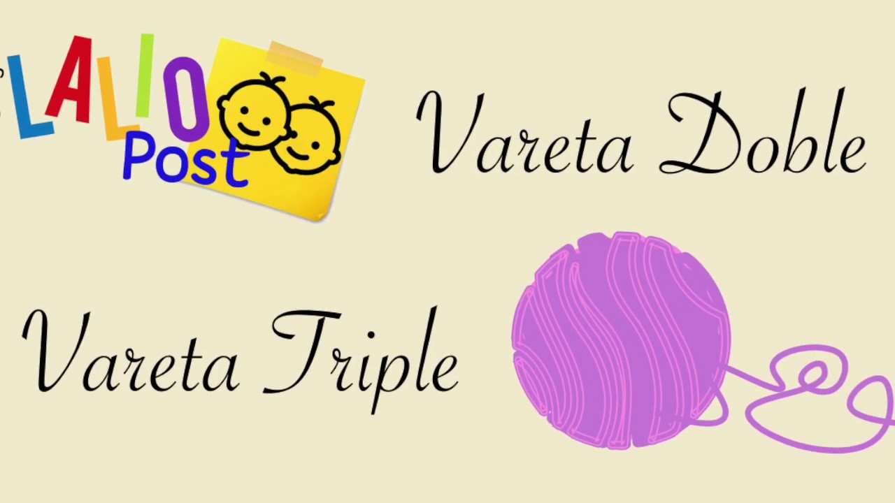 Puntos Básicos de Crochet: Vareta Doble y Vareta Triple