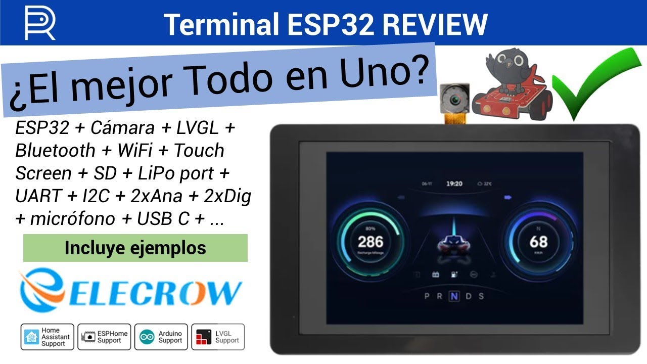 ✅ ¿Cómo Programar #ESP32-S3 3.5