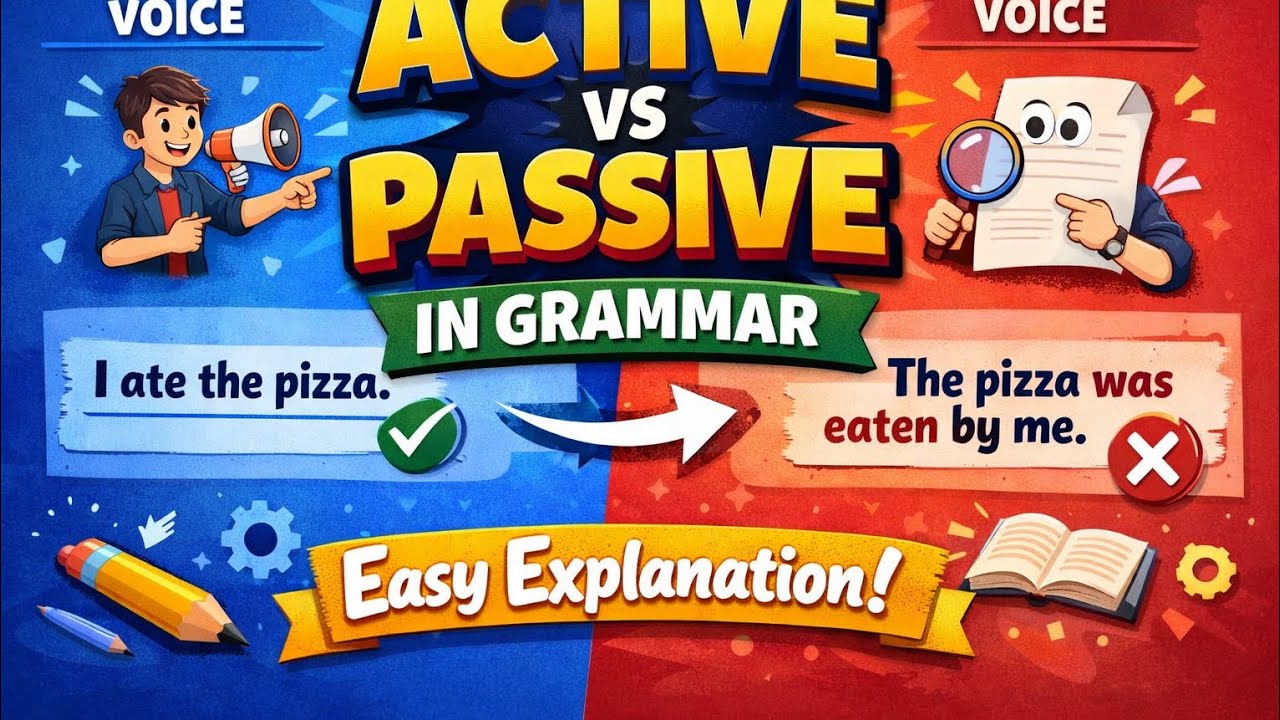 Active passive  grammar