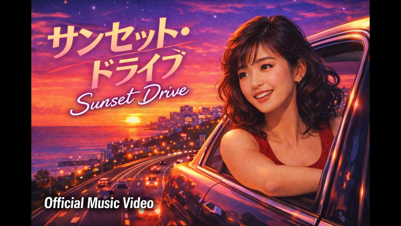 「サンセット・ドライブ」(Sunset Drive) - 80's City Pop