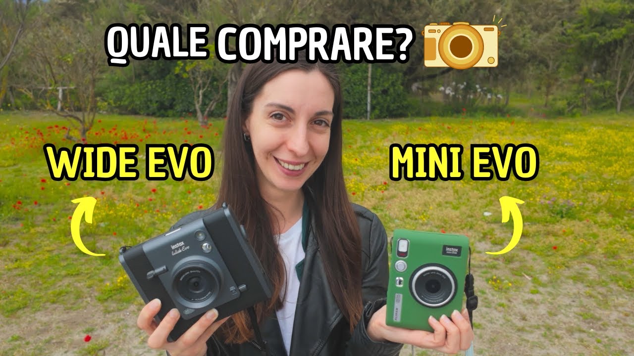 Instax Mini Evo vs Wide Evo: Quale comprare?