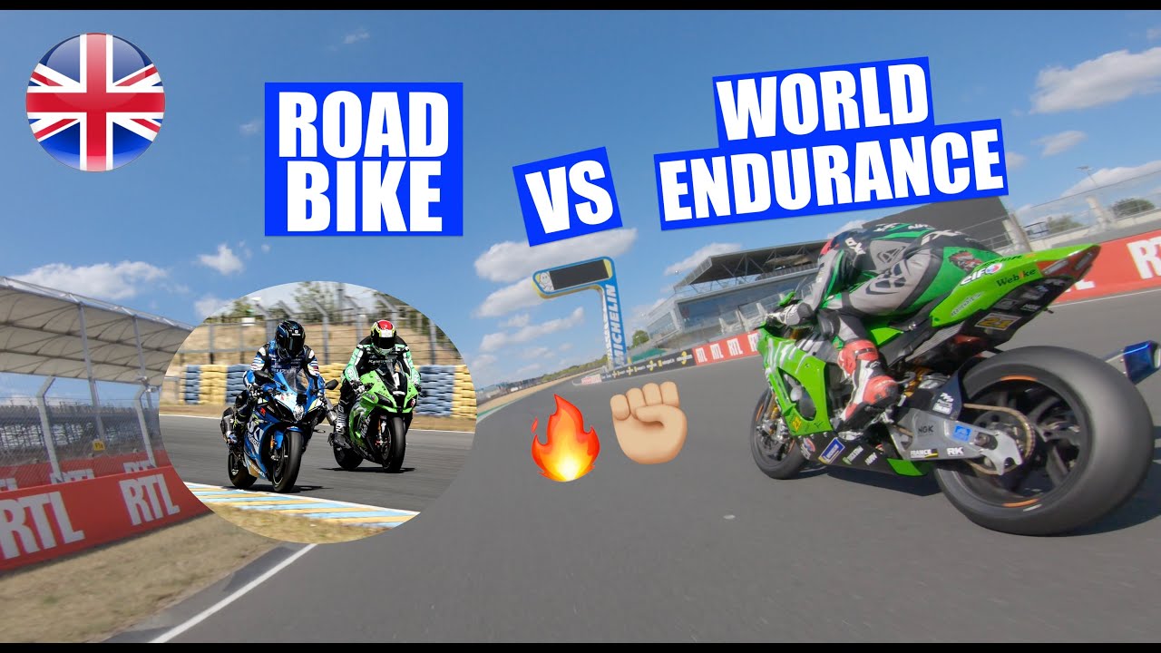 🇬🇧 LE MANS ROAD BIKE GSX-R1000R vs ENDURANCE WORLD CHAMPIONSHIP FACTORY BIKES