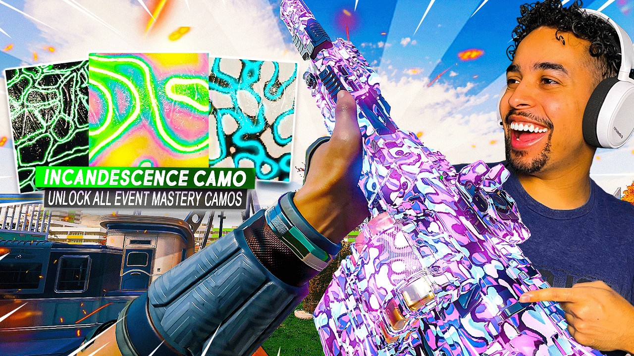 FASTEST WAY to UNLOCK the NEW INCANDESCENCE CAMO in BLACK OPS 7! (BO7 MASTERY CAMO)